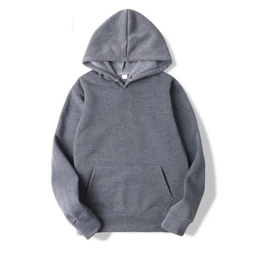 Plain Pullover Fleece Hoodies Unisex Wholesale Hooded Sweatshirt Men Cheap Sublimation Black Hoodie