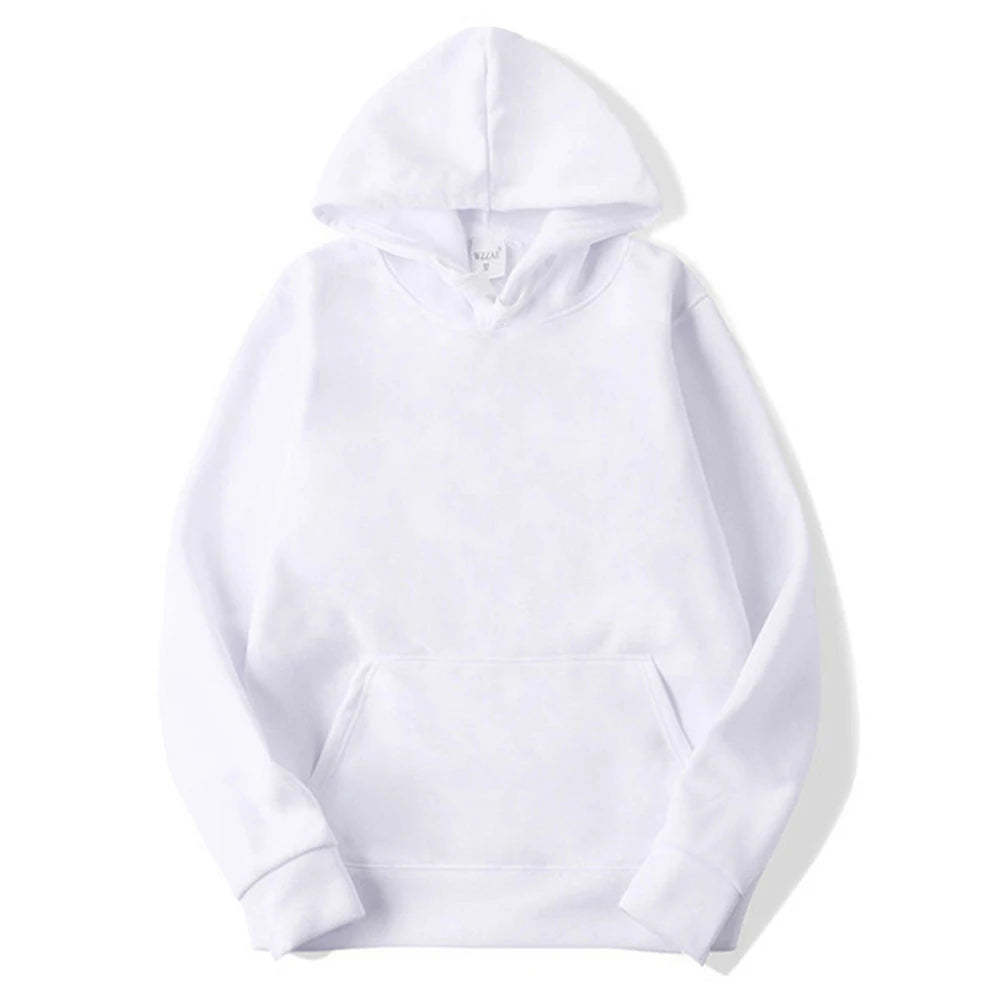 Plain Pullover Fleece Hoodies Unisex Wholesale Hooded Sweatshirt Men Cheap Sublimation Black Hoodie